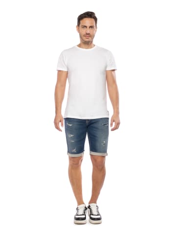 Le Temps des Cerises Jeansshorts in Blue