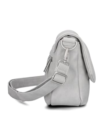 Zwei Mademoiselle.M Messenger 33 cm Laptopfach nubuk ice