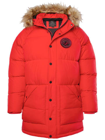 JP1880 Parka in mohnrot