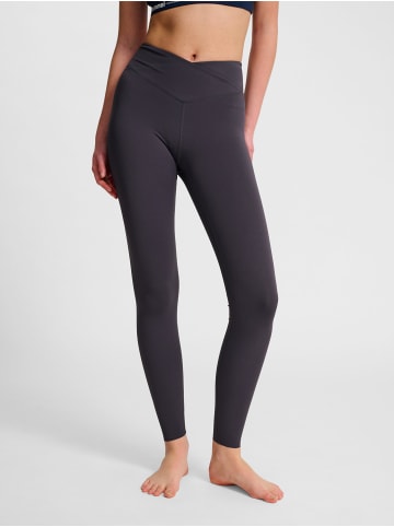 Hummel Leggings Hmlyoga Multisport Damen in EBONY
