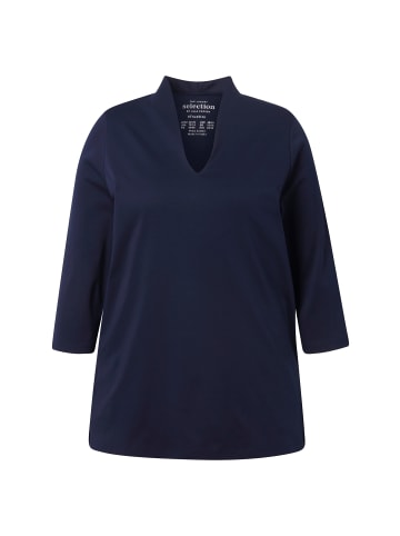 Ulla Popken Shirt in dunkles marine