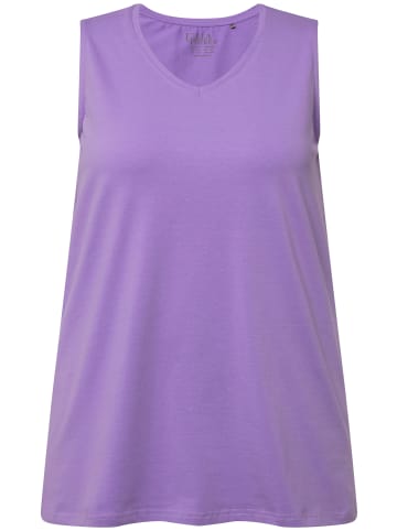 Ulla Popken Shirt in blauer flieder