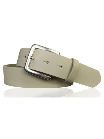 FRONHOFER Ledergürtel in Creme