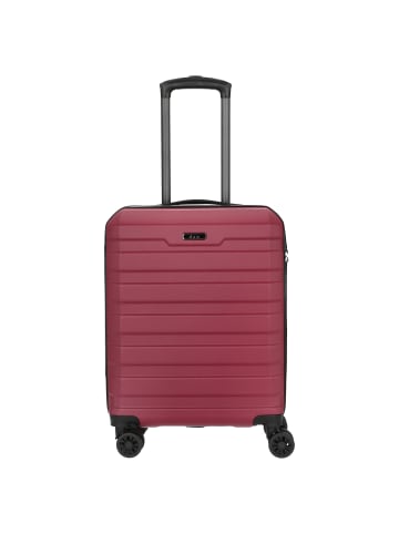 D&N Travel Line 2400 - 4-Rollen-Trolley S 54 cm in pink