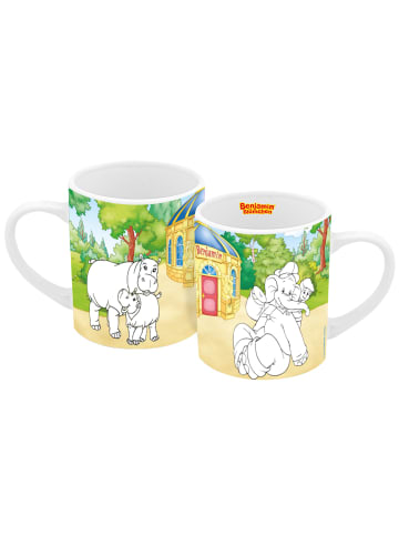 Geda Labels Tasse Benjamin Blümchen 250ml in Grün - 250ml