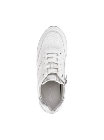 Gabor Comfort Sneaker Low in Weiß