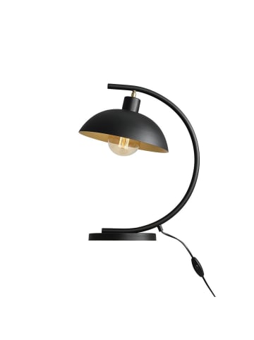 Licht-Erlebnisse Tischlampe (B)27 x (L)34 x (H)40 cm in Schwarz