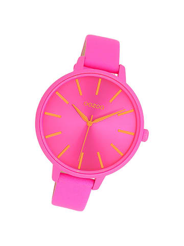 Oozoo Armbanduhr Oozoo Timepieces pink groß (ca. 42mm)