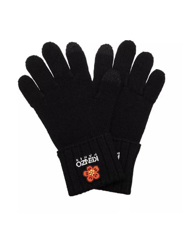 Kenzo Short Gloves Black in black