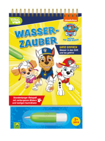 Schwager & Steinlein Buch - PAW Patrol Wasserzauber - Wassermalbuch ab 3 Jahre