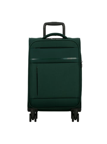 Jump Monthélys 4 Rollen Kabinentrolley 55 cm mit Dehnfalte in dark green