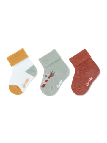 Sterntaler Baby-Socken Koala, 3er-Pack in gelb