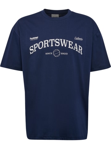 Hummel T-Shirt "Loose T-Shirt S/S Club Sportswear" in Blau