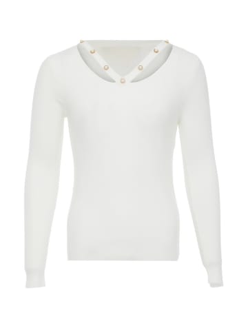 faina Sweater in Weiss