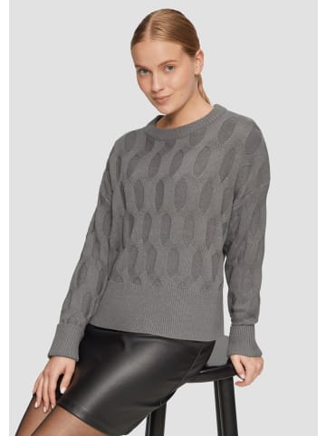 s.Oliver Strickpullover langarm in Grau