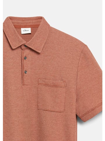 s.Oliver Polo-Shirt in 88W2_terrakotta
