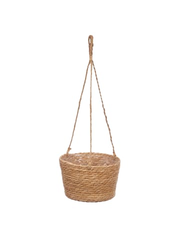 GIFTDECOR Hängender Blumentopf in braun