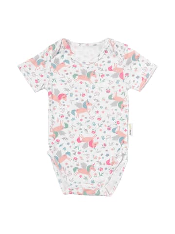 SlumberOrganix Bio Baby-Body kurzarm in Dunkelblau