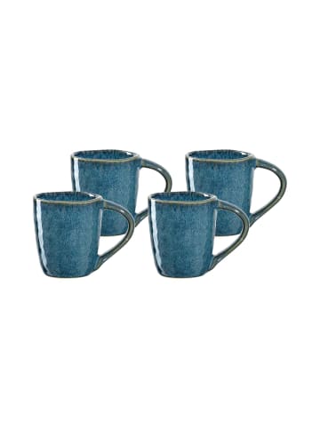 LEONARDO 4er Set Espressotassen Matera 90 ml in blau