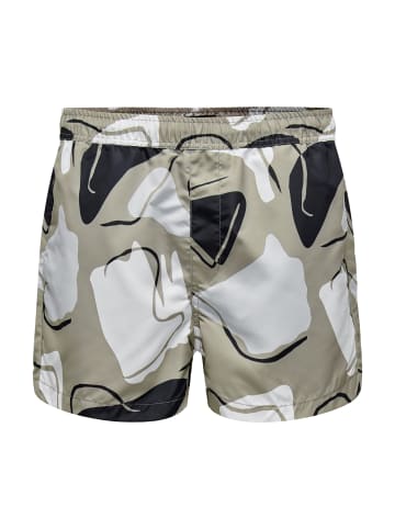 Only&Sons Bade-Shorts 'Todd' in grau