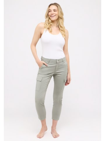 ANGELS  Hose Hose Cici Crop Slit Cargo mit Summer Cotton in hellgruen