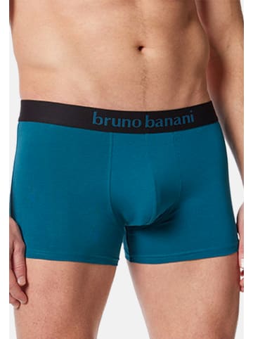 Bruno Banani Retro Short / Pant Flowing in Petrolgrün / Schwarz