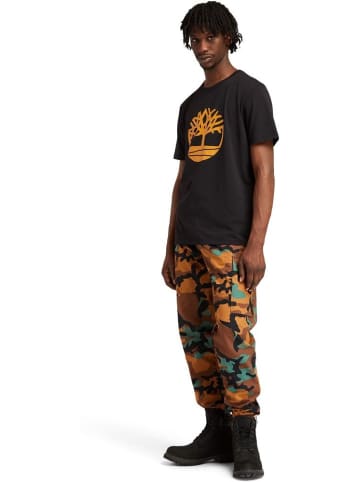 Timberland T-Shirt "Northwood Tree Logo Short Sleeve Tee" in Schwarz