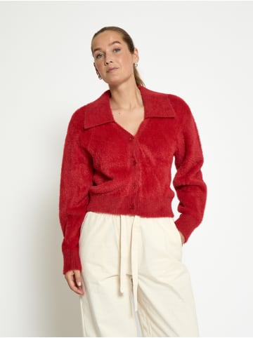 DESIRES Strickjacke in Cardinal Red