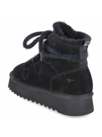 Tamaris Schnürstiefel in schwarz