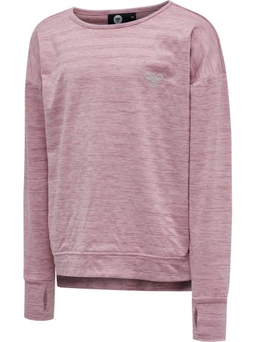 Hummel Kinder Sportshirt "Hmllynette T-Shirt L/S" in Rosa
