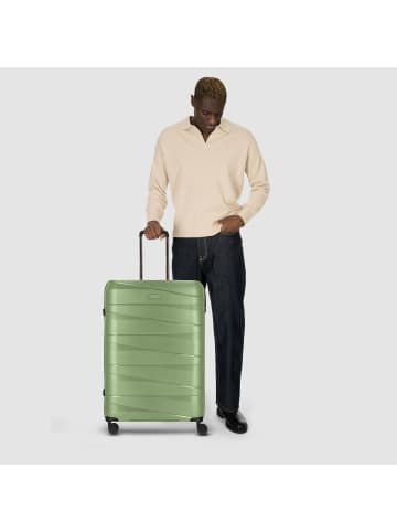 Redolz Essentials 10 LARGE 4 Rollen Trolley 76 cm in green-metallic