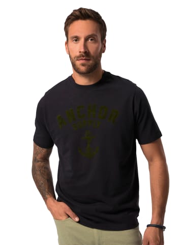 JP1880 Kurzarm T-Shirt in dunkel marine