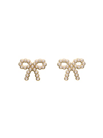 NAEMI Women Earrings in Gold White