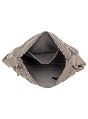 Prato SC09 zeitlose Umhängetasche aus Breitcord in grey