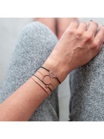 Glanzstücke München Armband Herz aus Sterling Silber in roségold