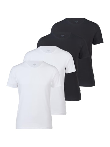 JOOP! Unterhemd / Shirt Kurzarm Everyday in Schwarz / weiß