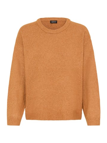 Oxmo Langarmshirt OXICOMOS in Braun