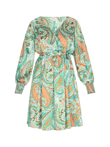 usha FESTIVAL Damen Dress in Grün Mehrfarbig