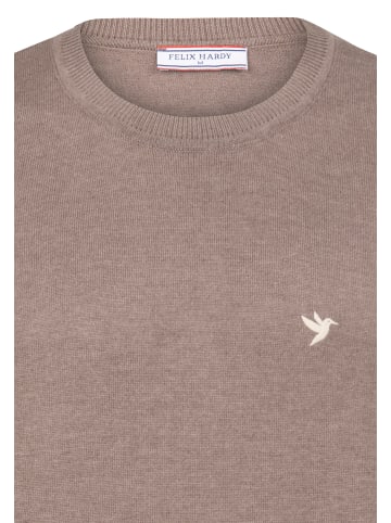 Felix Hardy Pullover in Braun-Grün