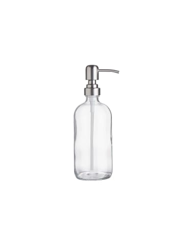 Butlers Seifenspender 500ml SOAP OPERA in Transparent-Silber