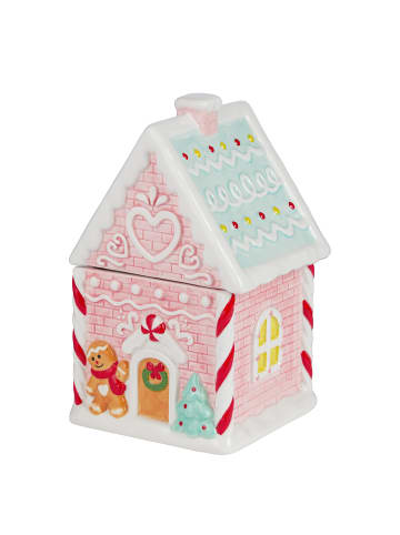 Butlers Butlers Keksdose SWEET X-MAS Lebkuchenhaus in Rosa