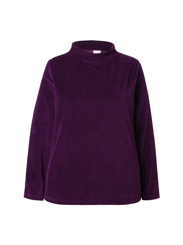 Ulla Popken Sweatshirt in waldbeere