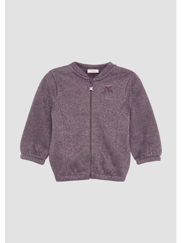 s.Oliver Sweatshirt Jacke langarm in Lila