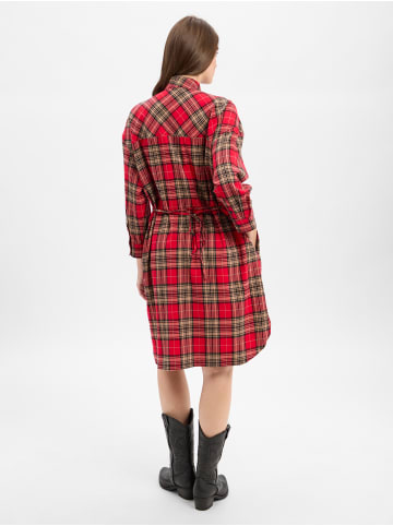 JOOP! Kleid Danny in rot beige - 0001