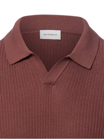 Roy Robson Poloshirt in kastanie - 0002
