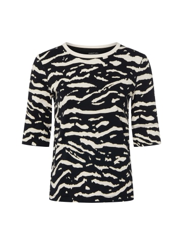 MARC CAIN SPORTS  T-Shirt in schwarz weiß