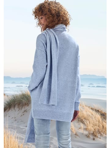 Vivance Strickjacke in bleu meliert