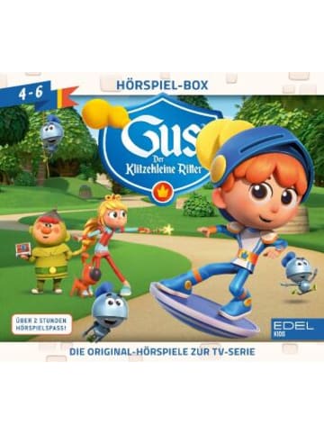 Edel Germany CD/DVD Hörbuch - Gus - Der klitzekleine Ritter: Die Hörspiel-Box mit den Fol