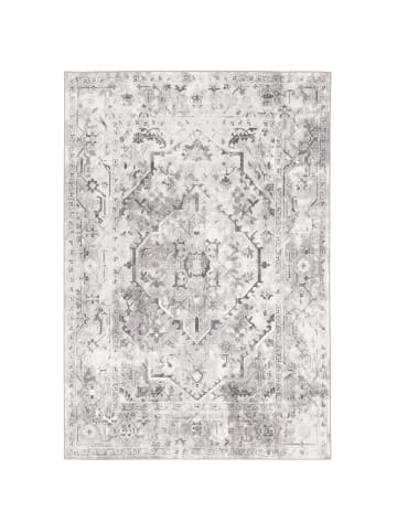 Pergamon Designer Teppich Moderne Orient Vintage Klassik in Grau