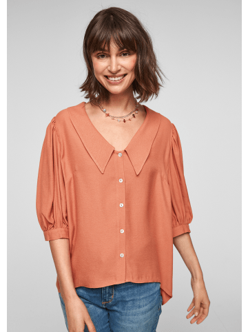 s.Oliver Bluse kurzarm in Orange